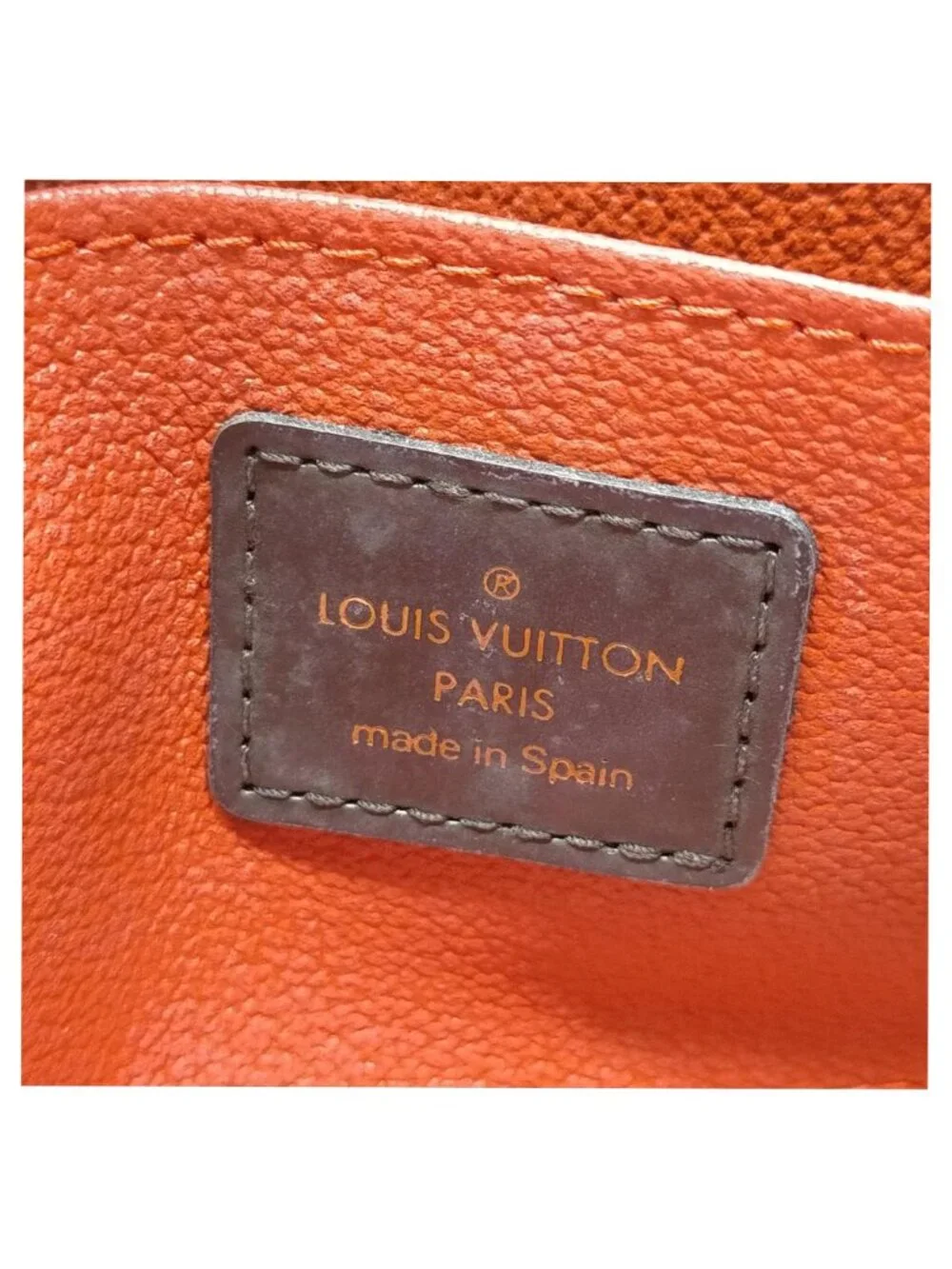 Authentic Louis Vuitton Damier Ebene Cosmetic Pouch PM Makeup Bag LV - Picture 15 of 16